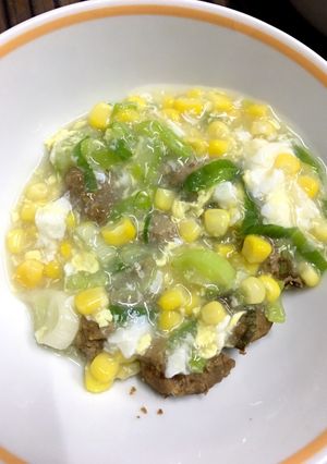 肉団子のコーンあんかけ-レシピのメイン写真