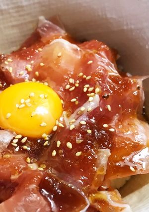 爆速!生ハム丼-レシピのメイン写真