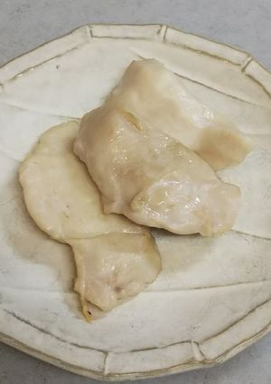 【冷蔵庫で作る】鶏胸肉の干物-レシピのメイン写真