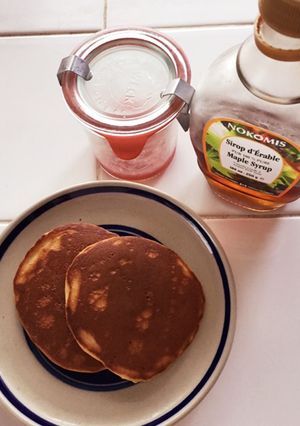 即席 パンケーキ-レシピのメイン写真