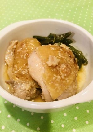 鶏モモ肉の塩こうじ蒸し-レシピのメイン写真