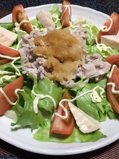 豚シャブシャブの大根おろし添え-レシピのメイン写真