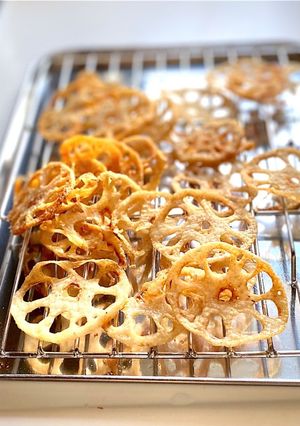 素揚げ レンコンチップス-レシピのメイン写真