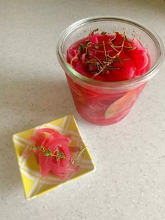 紫玉ねぎの甘酢漬け(ピクルス)-レシピのメイン写真