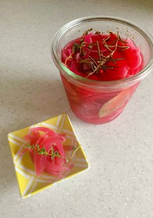 紫玉ねぎの甘酢漬け(ピクルス)-レシピのメイン写真
