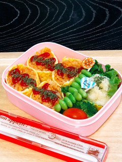毎日お弁当♪オムライス弁当-レシピのメイン写真