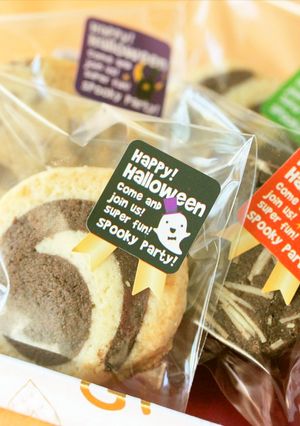 ２色のアイスボックスクッキー★ハロウィン-レシピのメイン写真
