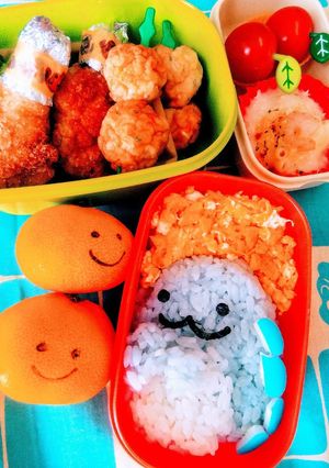 すみっコぐらし☆とかげ キャラ弁当-レシピのメイン写真