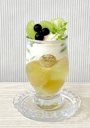 シャインマスカットのパフェ-レシピのメイン写真