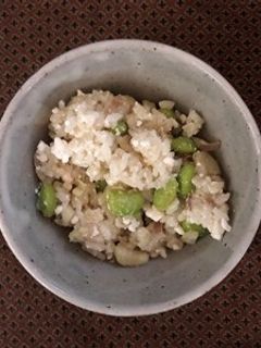 枝豆とカッテージチーズの即席混ぜご飯-レシピのメイン写真