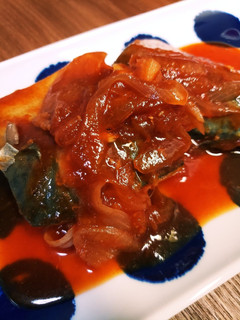 鯖ケチャ-レシピのメイン写真