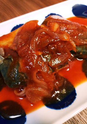 鯖ケチャ-レシピのメイン写真