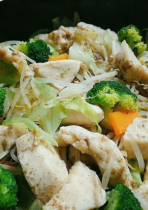簡単！キャベツと鶏胸肉の低糖質鍋♪-レシピのメイン写真