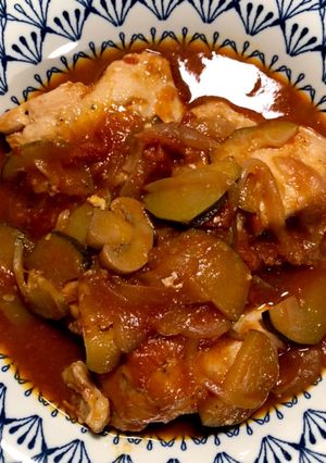 チキンのトマト煮こみ-レシピのメイン写真