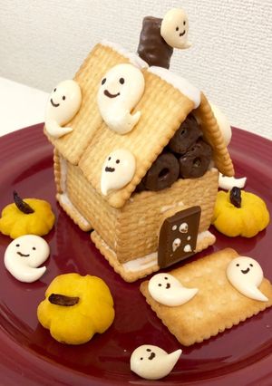 ハロウィン☆お菓子の家☆ヘクセンハウス-レシピのメイン写真