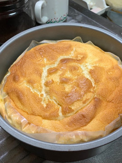 水切りヨーグルトのスフレケーキ-レシピのメイン写真