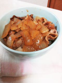 豚バラ肉の生姜焼き丼-レシピのメイン写真