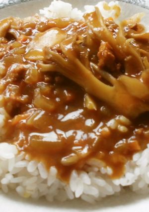 舞茸入りキーマ風カレー♪-レシピのメイン写真