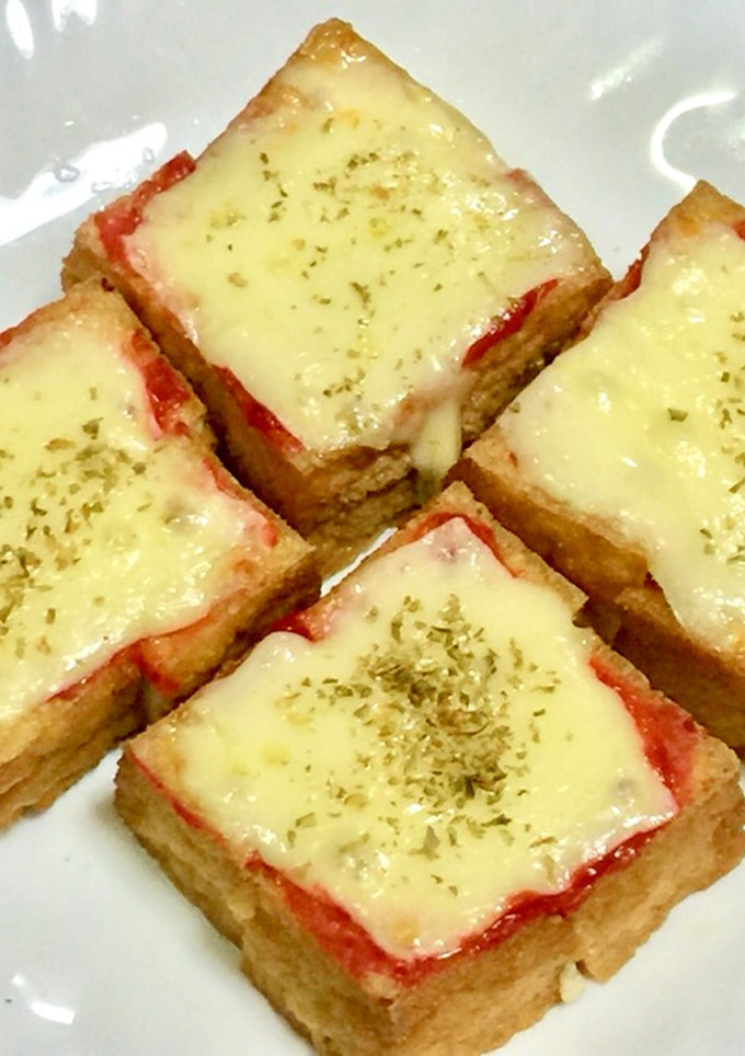 厚揚げの梅チーズ焼き-レシピのメイン写真