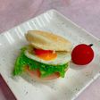 可愛い?✨うずら卵で小さな サンドイッチ