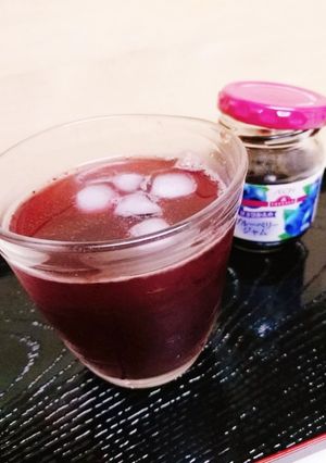 簡単★ブルーベリー酢ドリンク-レシピのメイン写真