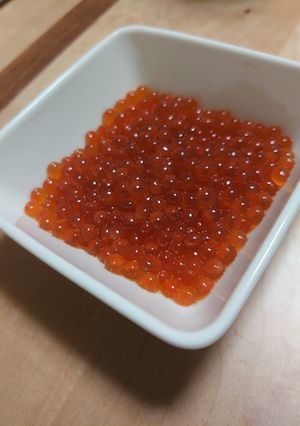 自家製手抜きのイクラ醤油漬け-レシピのメイン写真