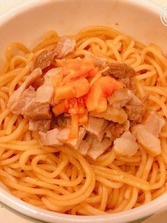 レンジで簡単、焼きそば蒸し麺で、油そば!-レシピのメイン写真