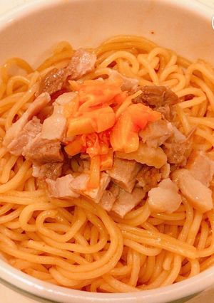 レンジで簡単、焼きそば蒸し麺で、油そば！-レシピのメイン写真