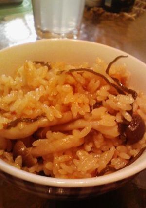 沖縄の炊き込みご飯☆じゅーしぃー☆-レシピのメイン写真