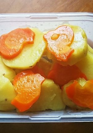 人参とさつまいもの甘煮-レシピのメイン写真
