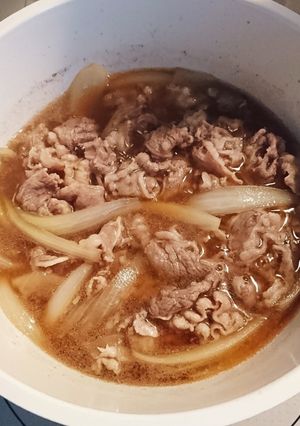 あっという間に牛丼-レシピのメイン写真