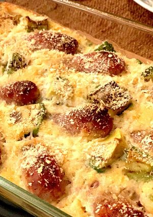 豆腐とアボガドのグラタン風キッシュ-レシピのメイン写真