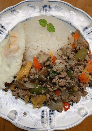 簡単♪適当 ガパオライス-レシピのメイン写真