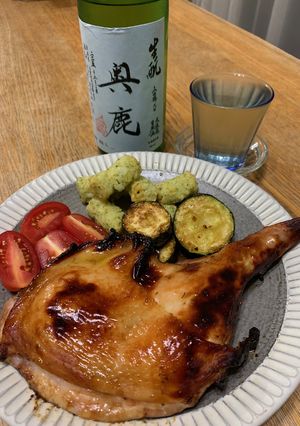 骨付きモモ肉の和風ローストチキン-レシピのメイン写真