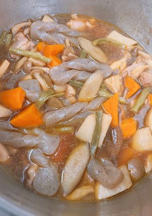 ごっちゃ煮(筑前煮)-レシピのメイン写真