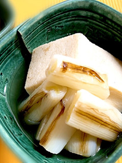 トロトロ焼きねぎと♪高野豆腐の含め煮-レシピのメイン写真