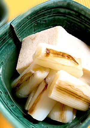 トロトロ焼きねぎと♪高野豆腐の含め煮-レシピのメイン写真