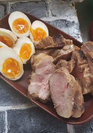 チャーシューと味玉-レシピのメイン写真