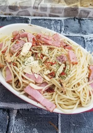 スパゲッティペペロンチーノ-レシピのメイン写真