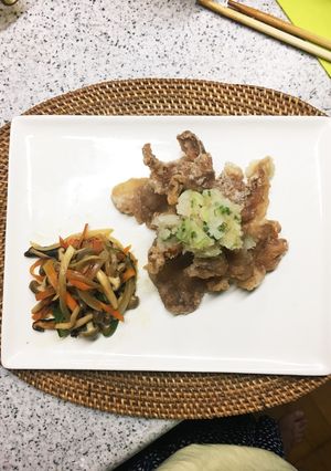 カリカリ豚のサッパリおろしかけ-レシピのメイン写真