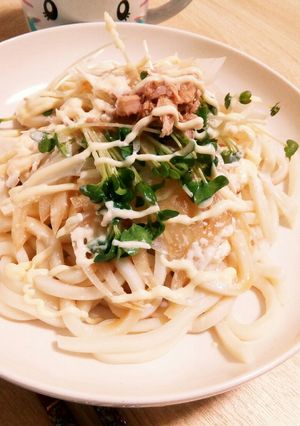 ヘルシー‼簡単サラダうどん☆-レシピのメイン写真