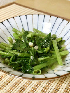 台湾料理屋の味!空芯菜の青菜炒め-レシピのメイン写真