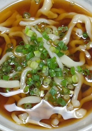 手打ち　ひやかけうどん-レシピのメイン写真