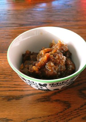 梅酒の梅ごはんのお供に-レシピのメイン写真