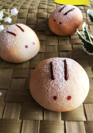 30分完成？不思議パンの十五夜うさぎパン-レシピのメイン写真