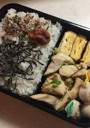 高校生お弁当(2019.9.7)-レシピのメイン写真