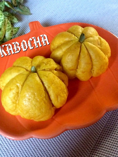 かぼちゃあんパン-レシピのメイン写真