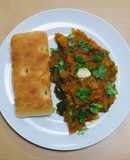 パオバジ（インドのジャガイモカレー）