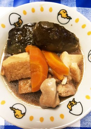 なすと鶏肉の甘辛煮-レシピのメイン写真