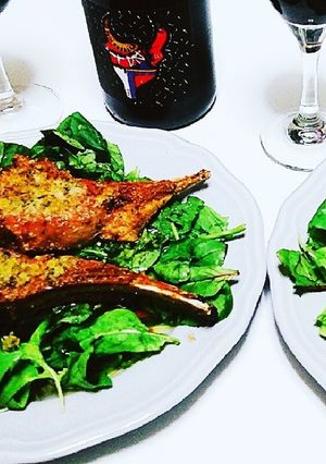 簡単！手抜きラム肉香草焼き-レシピのメイン写真